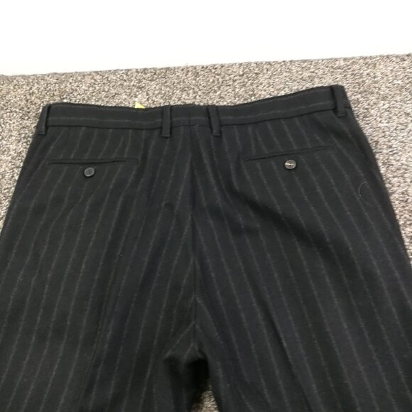 Dolce & Gabbana Suit 42R Flannel Wool Chalk Striped 38x28 New - Picture 15 of 16